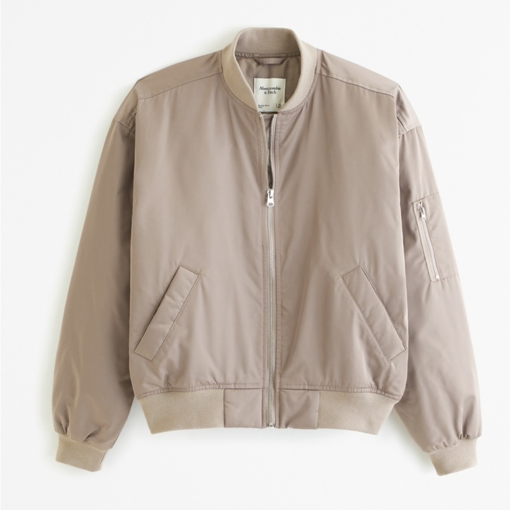 Nylon Bomber Jacket